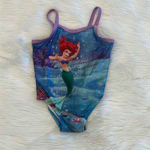 Disney Swim Disney Little Mermaid One Piece Swimsuit 8m Poshmark